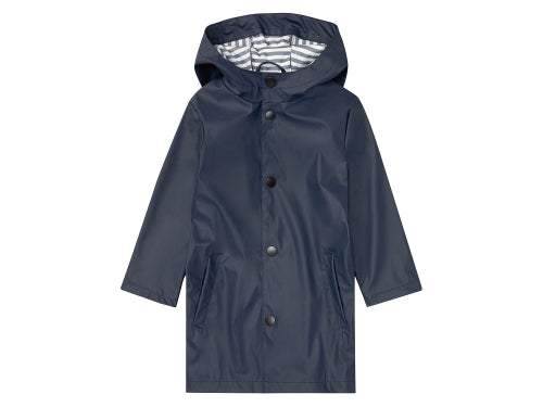 LUPILU Kids’ Long Rain Jacket (Navy)