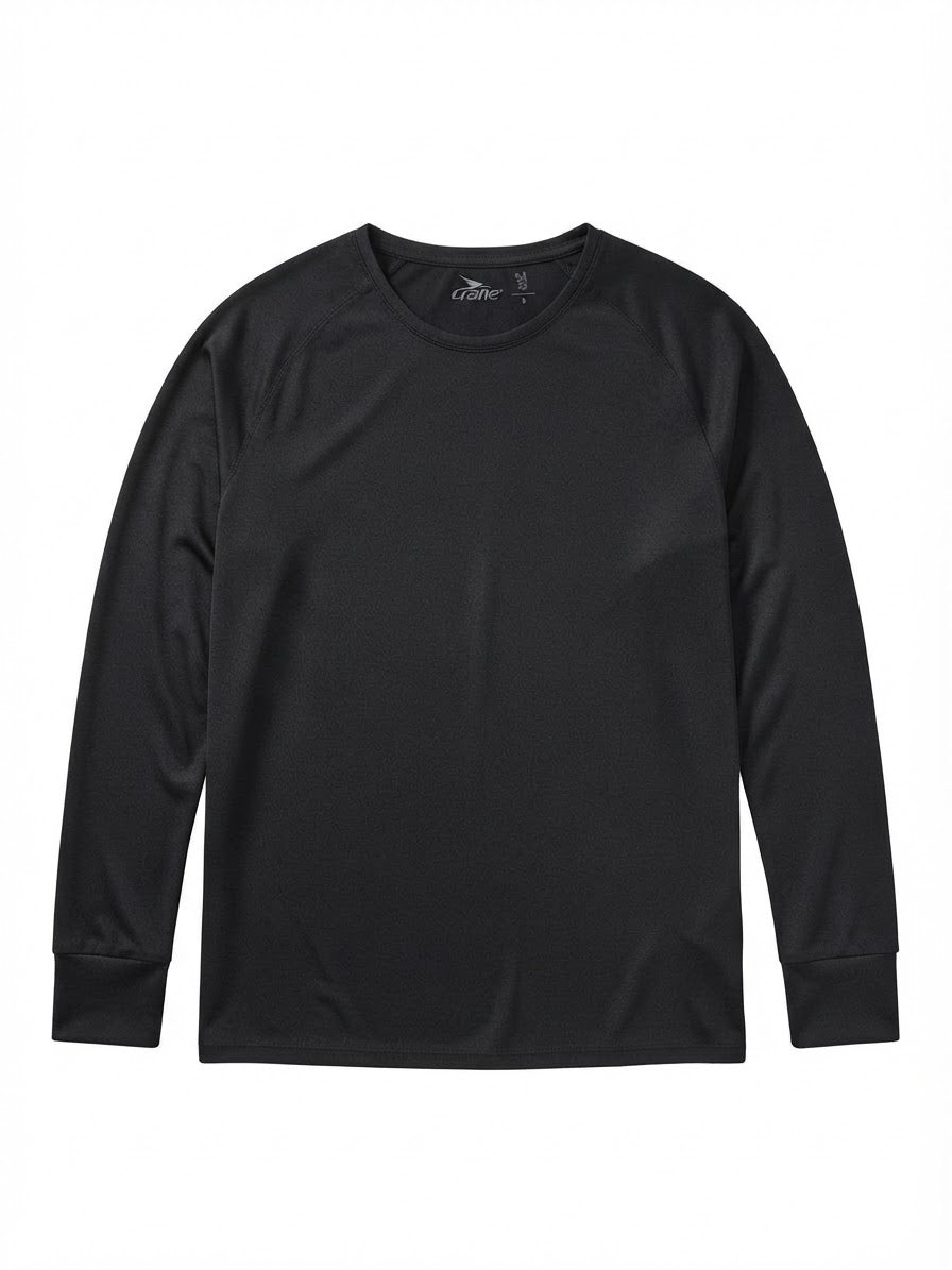 CRANE Men’s Running Shirt (Black)