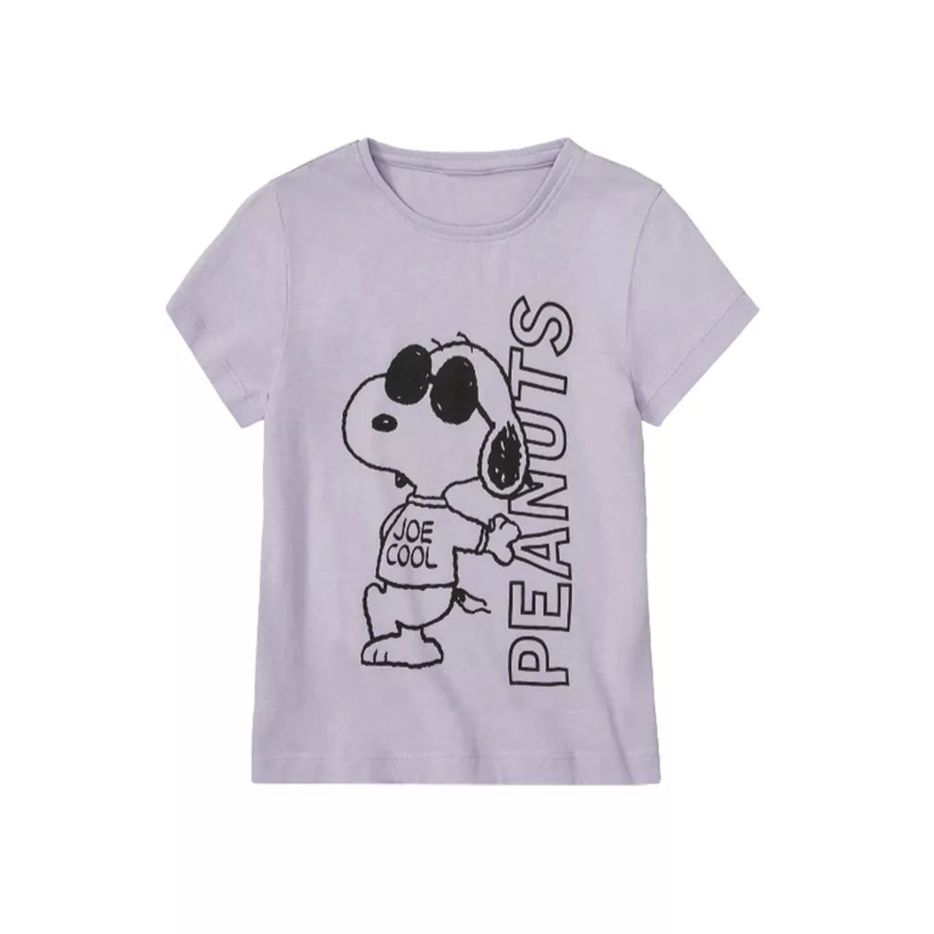 PEANUTS (Joe Cool) Girls Cotton T-Shirt