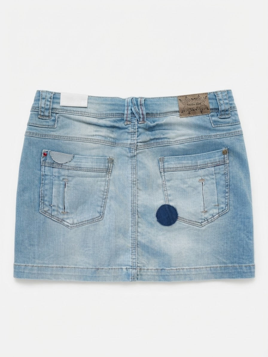 ZARA Denim Department Denim Mini-Skirt