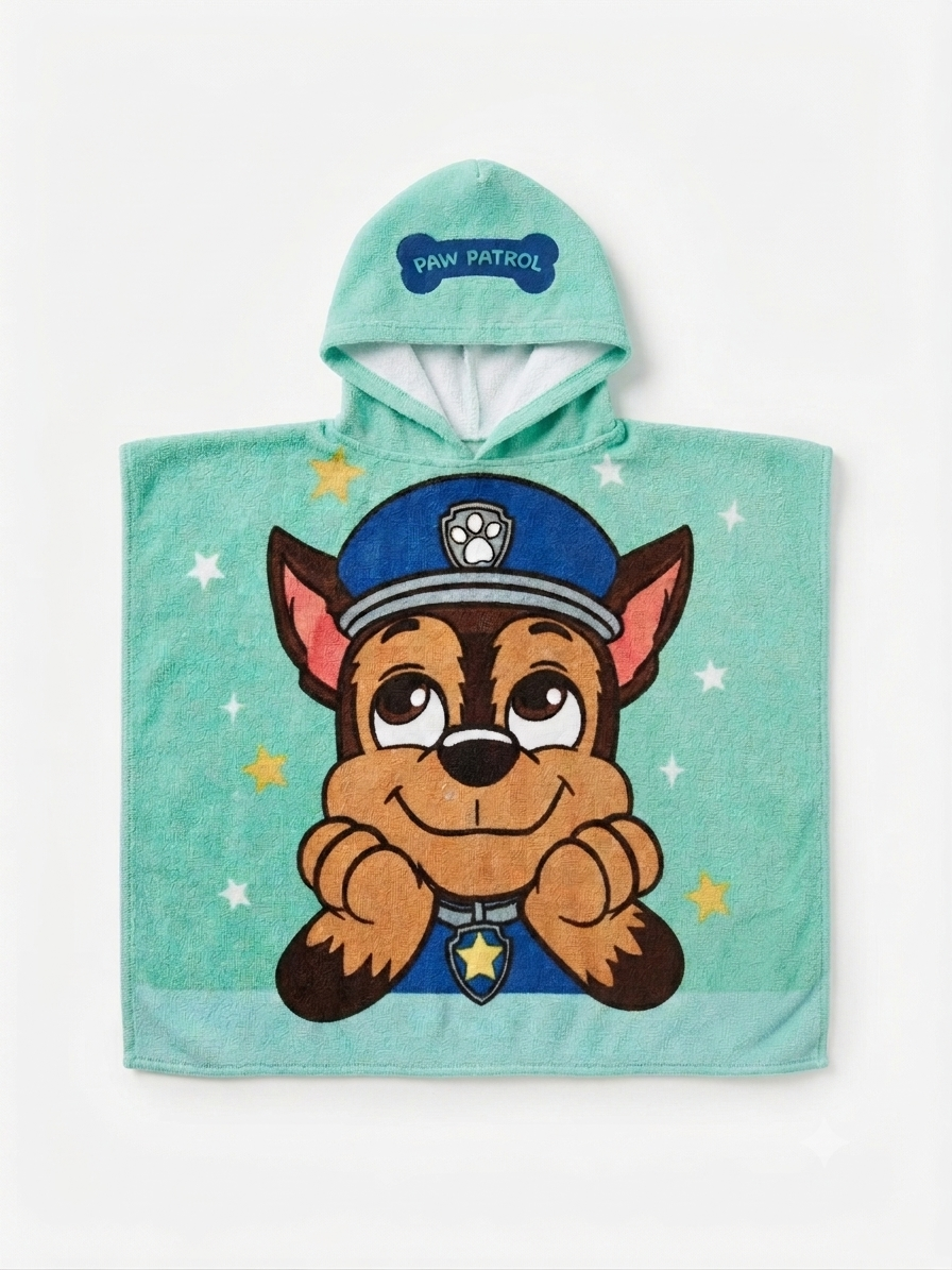 PAW PATROL Boys Toweling Poncho