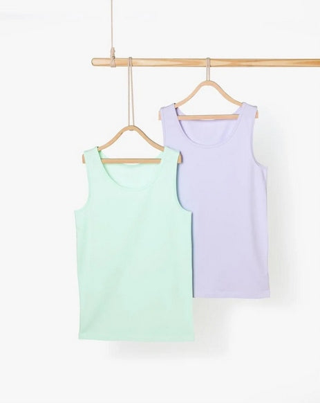 PEPPERTS Girls Tank Tops , 2 pcs