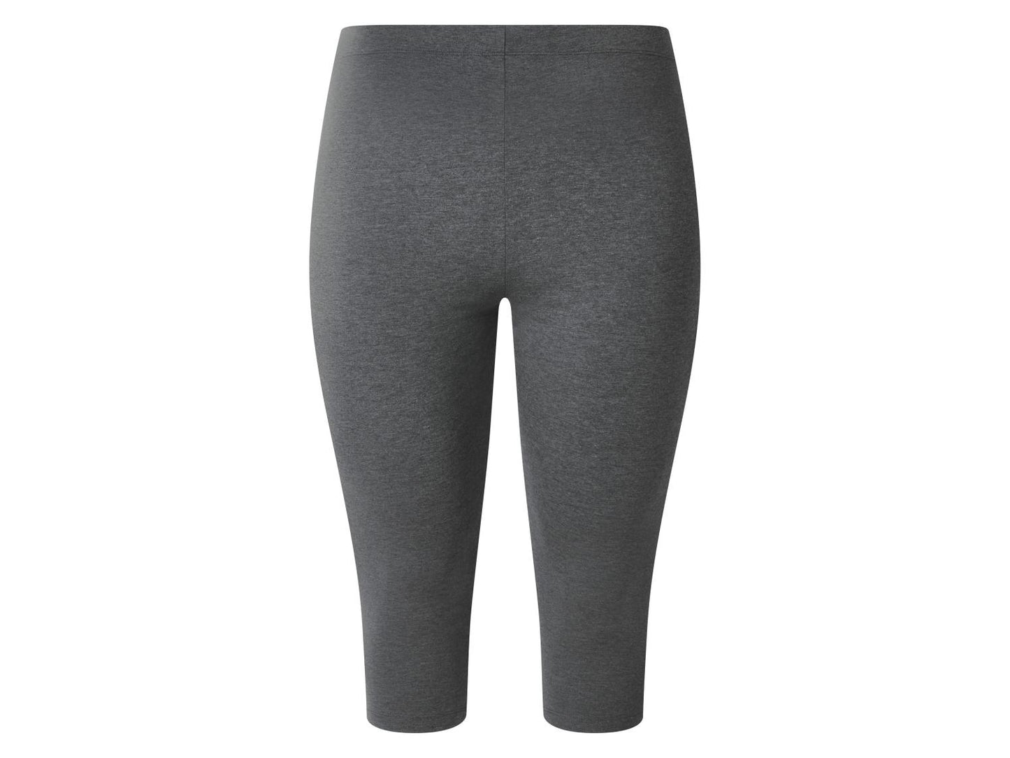 ESMARA Women’s Cotton Capri Leggings (Dark Grey)