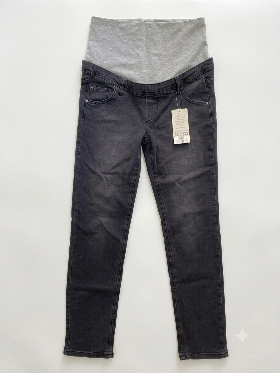 BELLY BUTTON Maternity Jeans , boyfriend cut ( dark grey)
