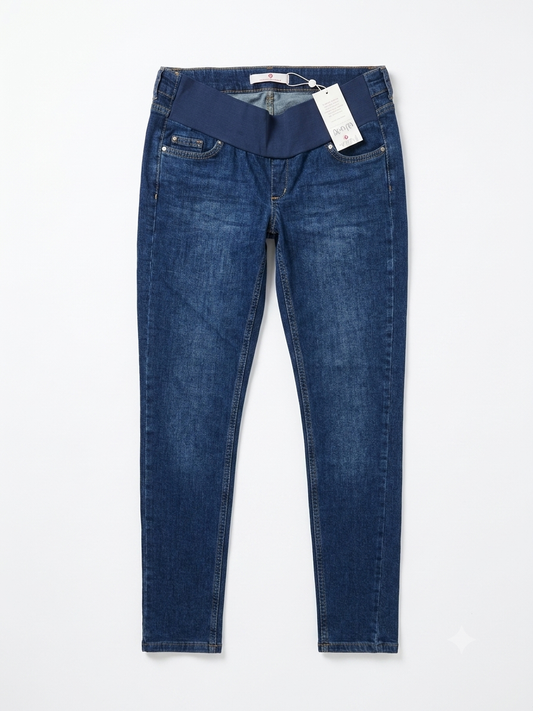 BELLY BUTTON Maternity jeans , slim fit ( blue)