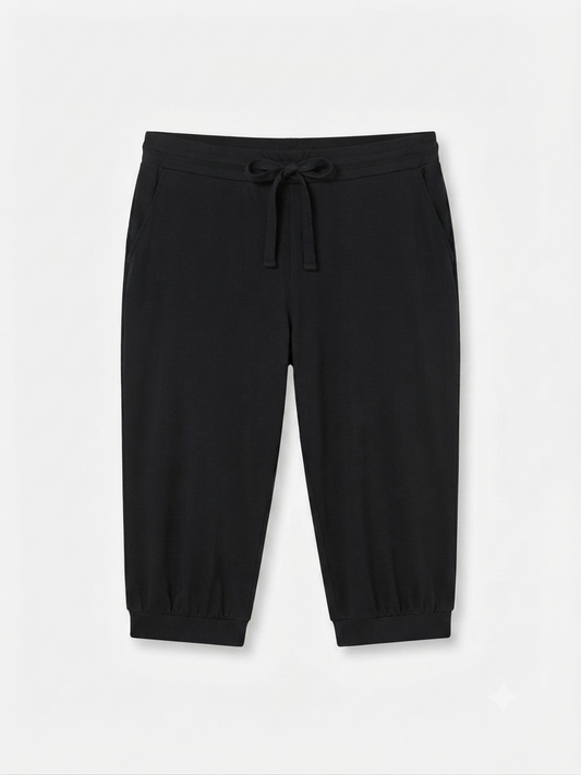 ESMARA Women’s Capri joggers (Black)