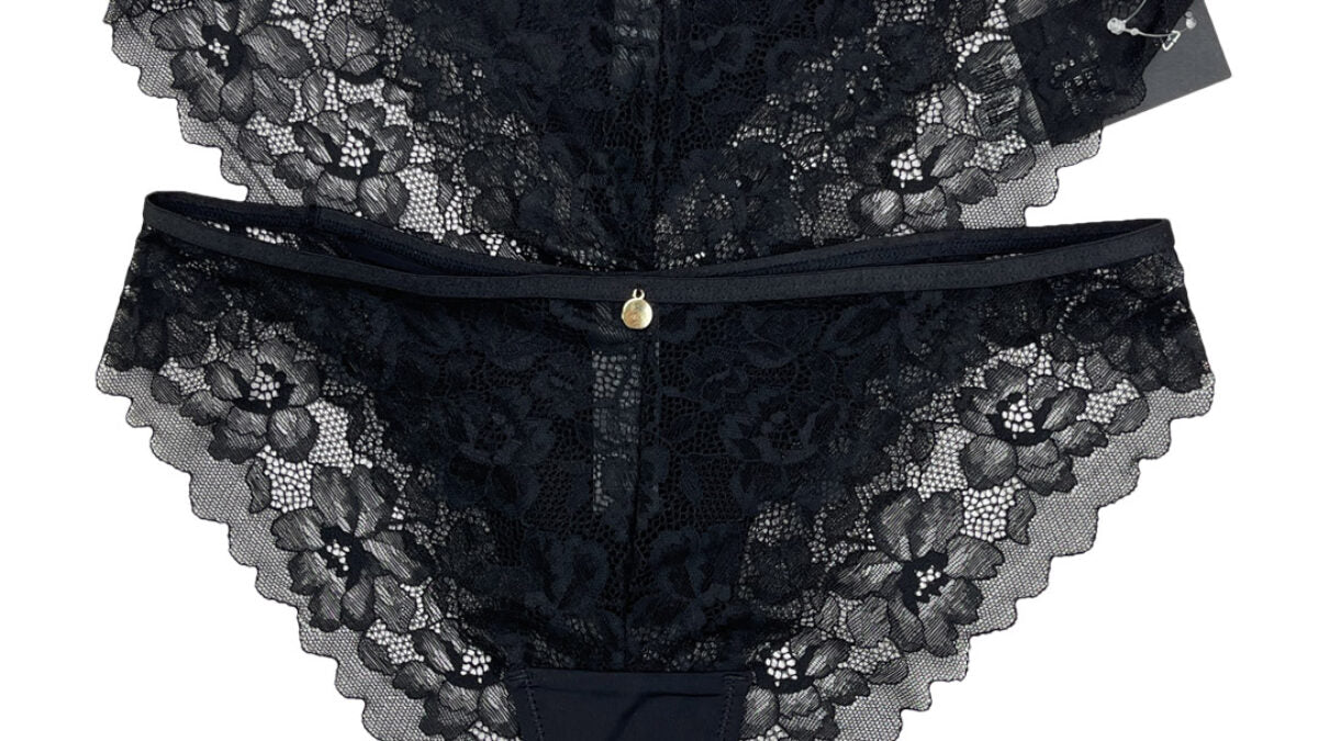 ESMARA Women’s lace brief (black)