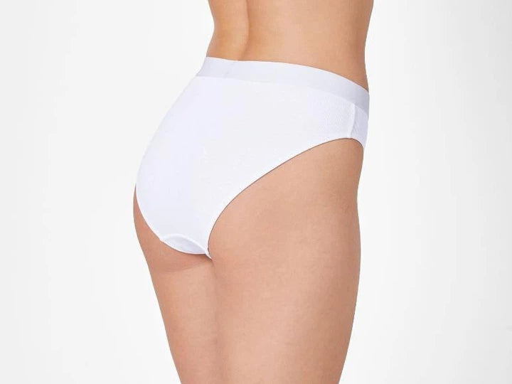 ESMARA Women’s Ribbed Bio cotton briefs, 3 pcs