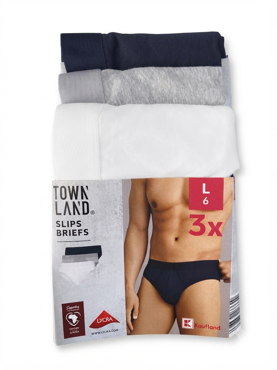 TOWNLAND Men’s Briefs set, 3 pcs