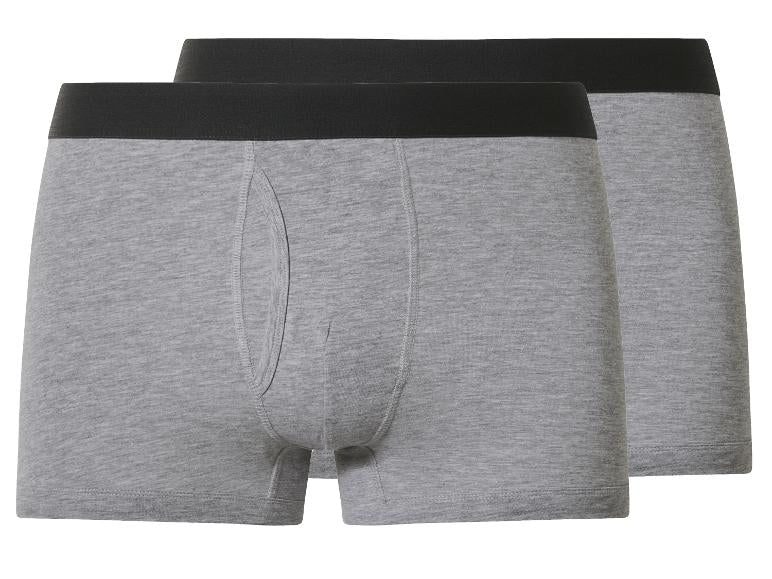 LIVERGY Men’s boxers set , 2 pcs ( Grey)