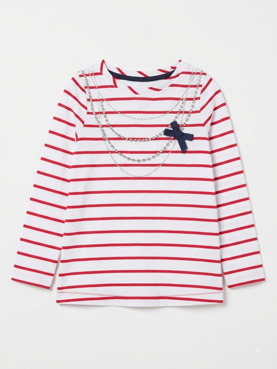 ZYGIRL Girls Striped longsleeve Top