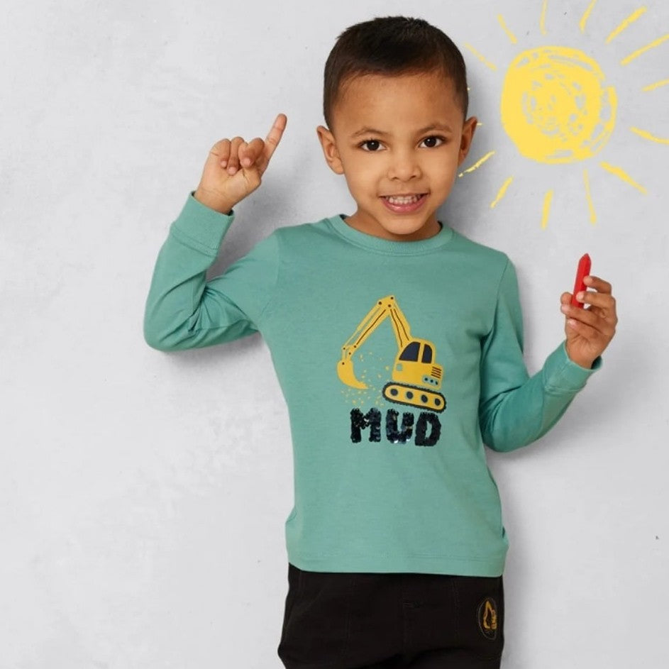 LIPILU Boys Longsleeve Top “Mud”