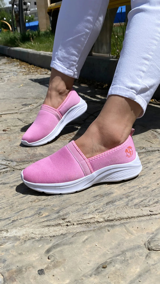Gin Tonic Slip On Pink Sneakers