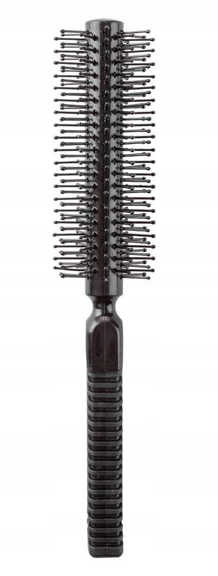 Home Round hair brush for styling - BLACK