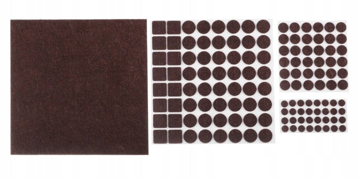 Self-adhesive kit for protecting floors and furniture