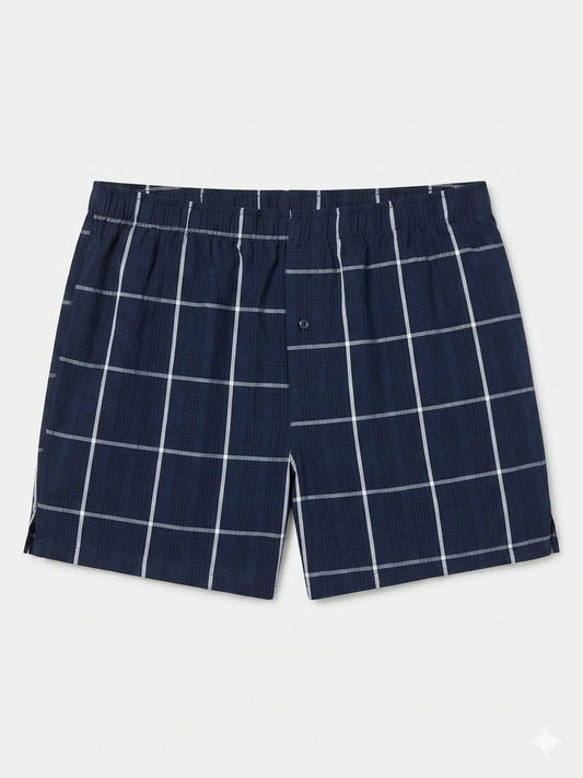 LIVERGY pack of 2 Men’s boxers shorts, blue & navy