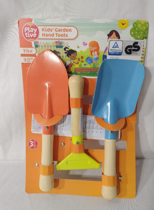 KIDS GARDENING TOOLS, SET 3, METAL