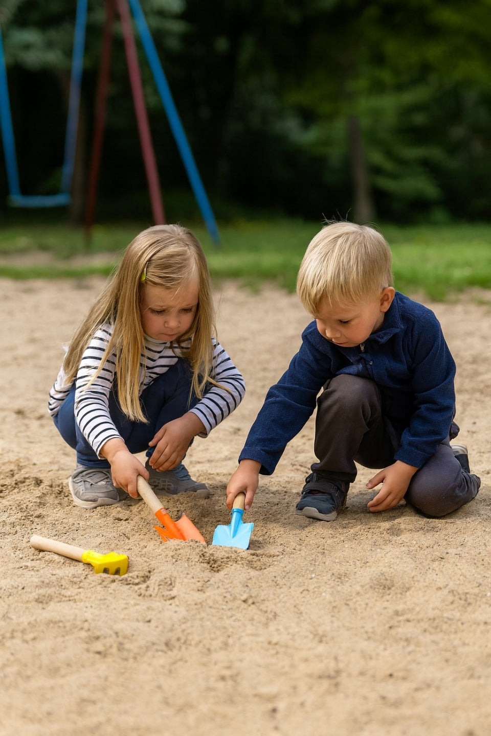KIDS GARDENING TOOLS, SET 3, METAL