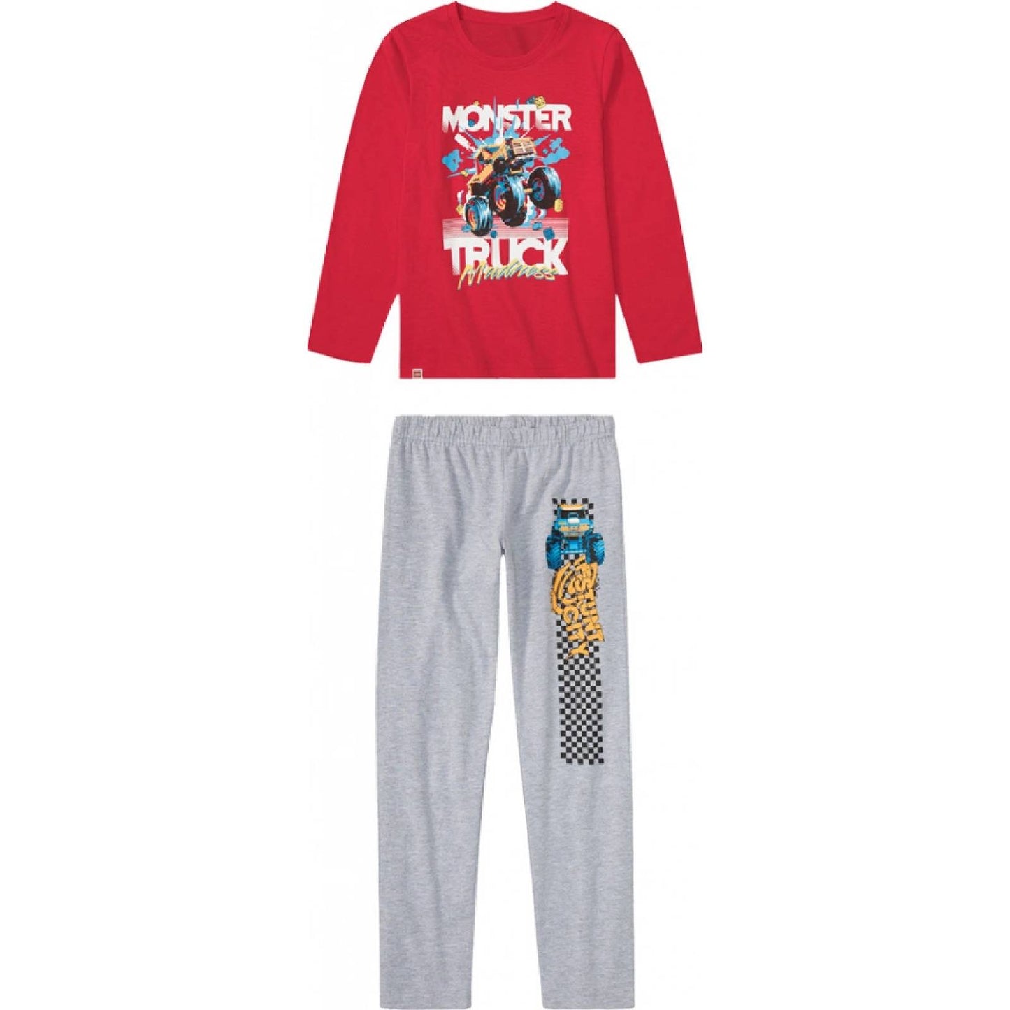 Lego City Boys' Pajamas, Red