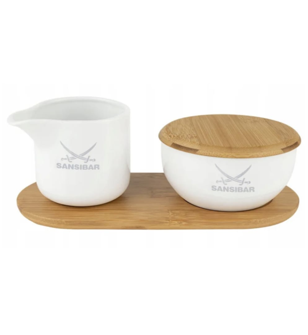 Sensibar Milk Jug & Sugar Bowl
