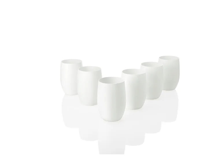 Set of plastic glasses, 6 pieces