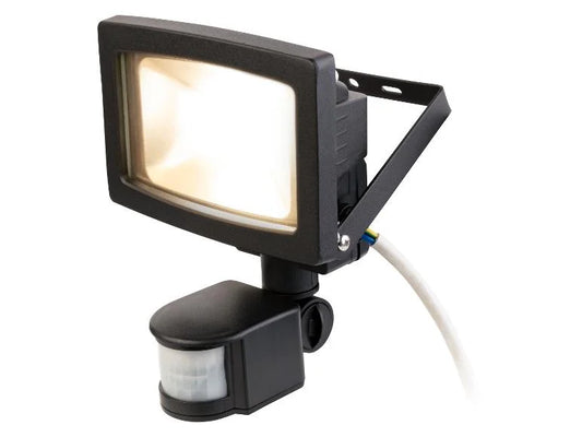 LED spotlight with motion sensor