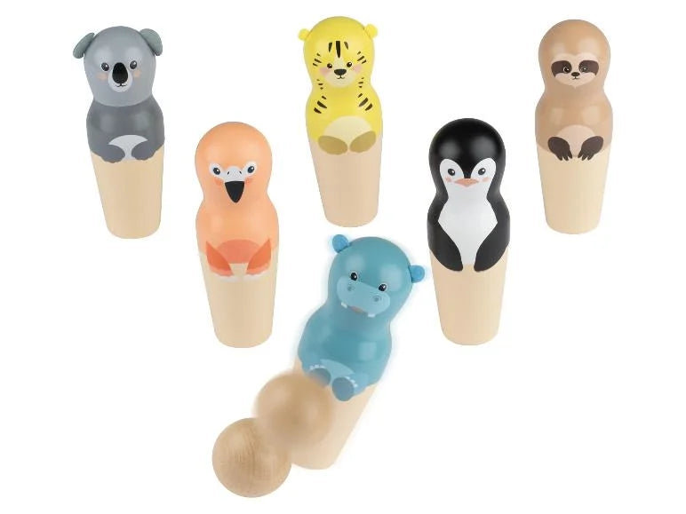 Wooden outdoor game (Bowling)