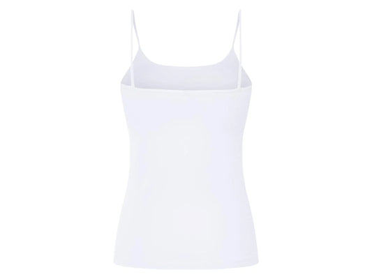 Women's top with spaghetti straps (White)