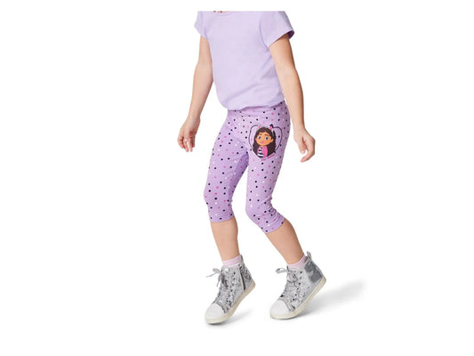 Girls' Capri Leggings, 2 Pieces