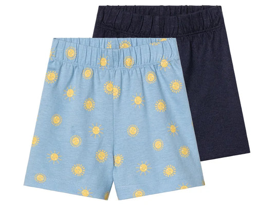 Lupilu® 2-piece baby shorts