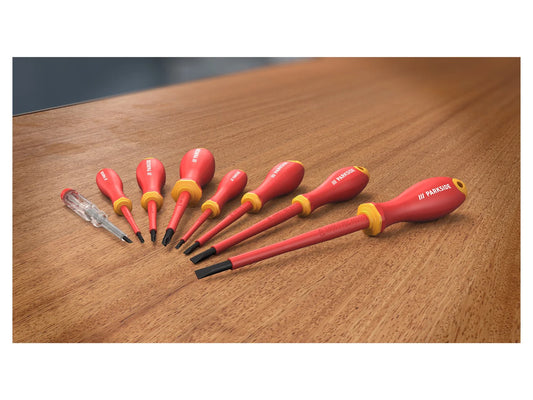 VDE screwdriver set, 8 pieces, up to 1000 volts
