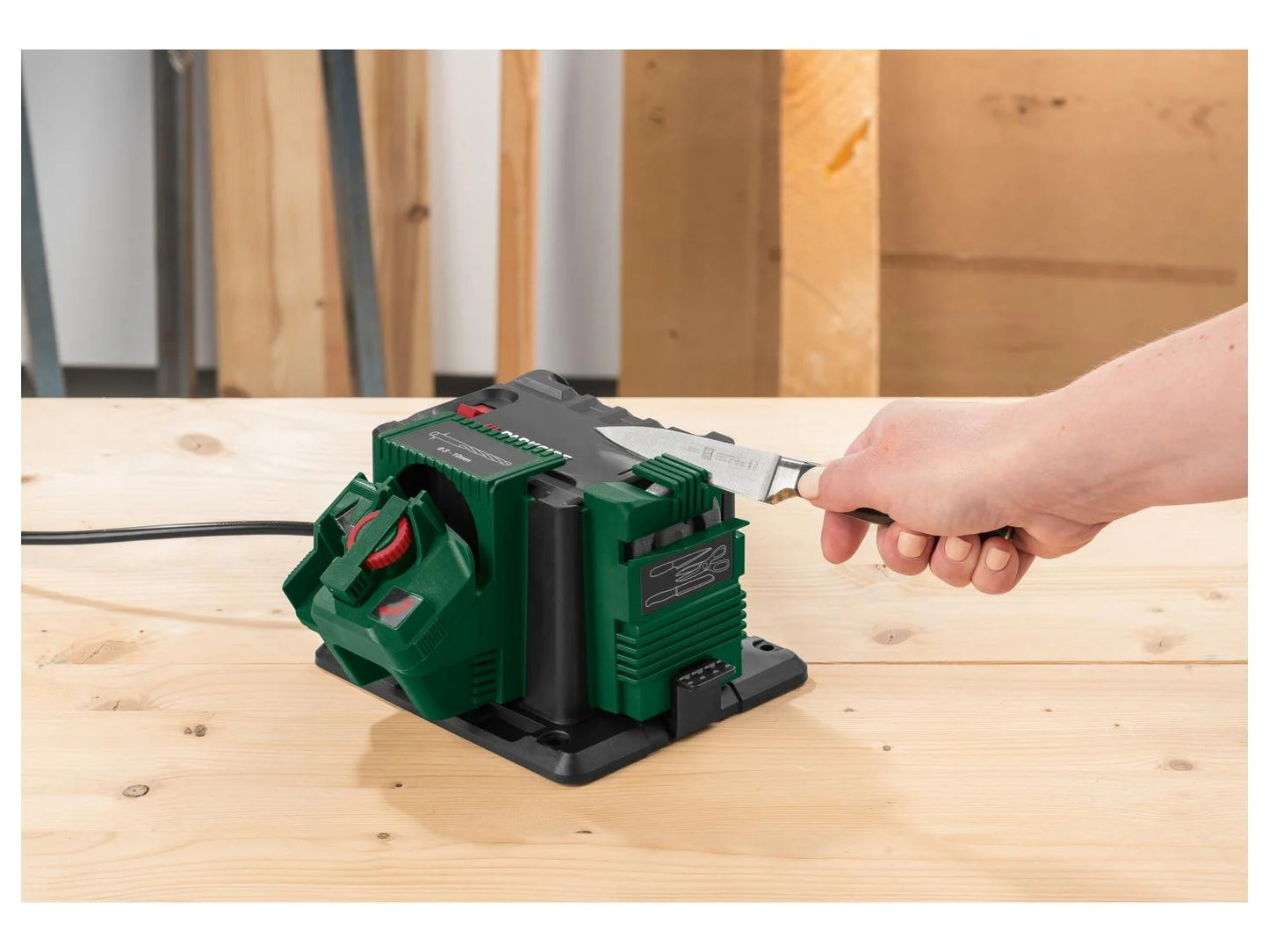 Sharpening station »PSS 65 D1«, with diamond grinding wheel