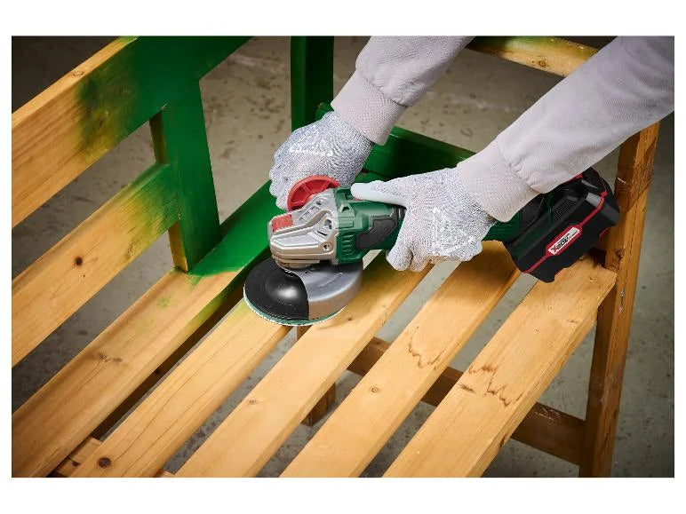 Velcro sanding pad with sandpaper set, for angle grinder 115 mm