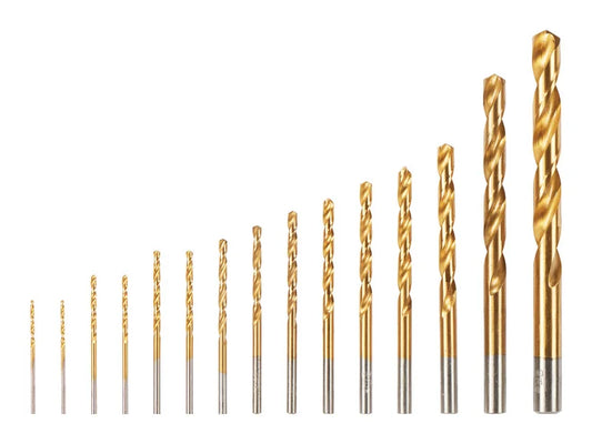 HSS drill bits, 15 pieces