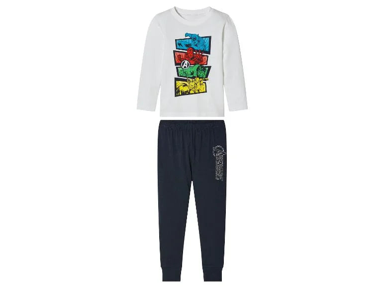 Avengers' pajamas long sleeve cotton