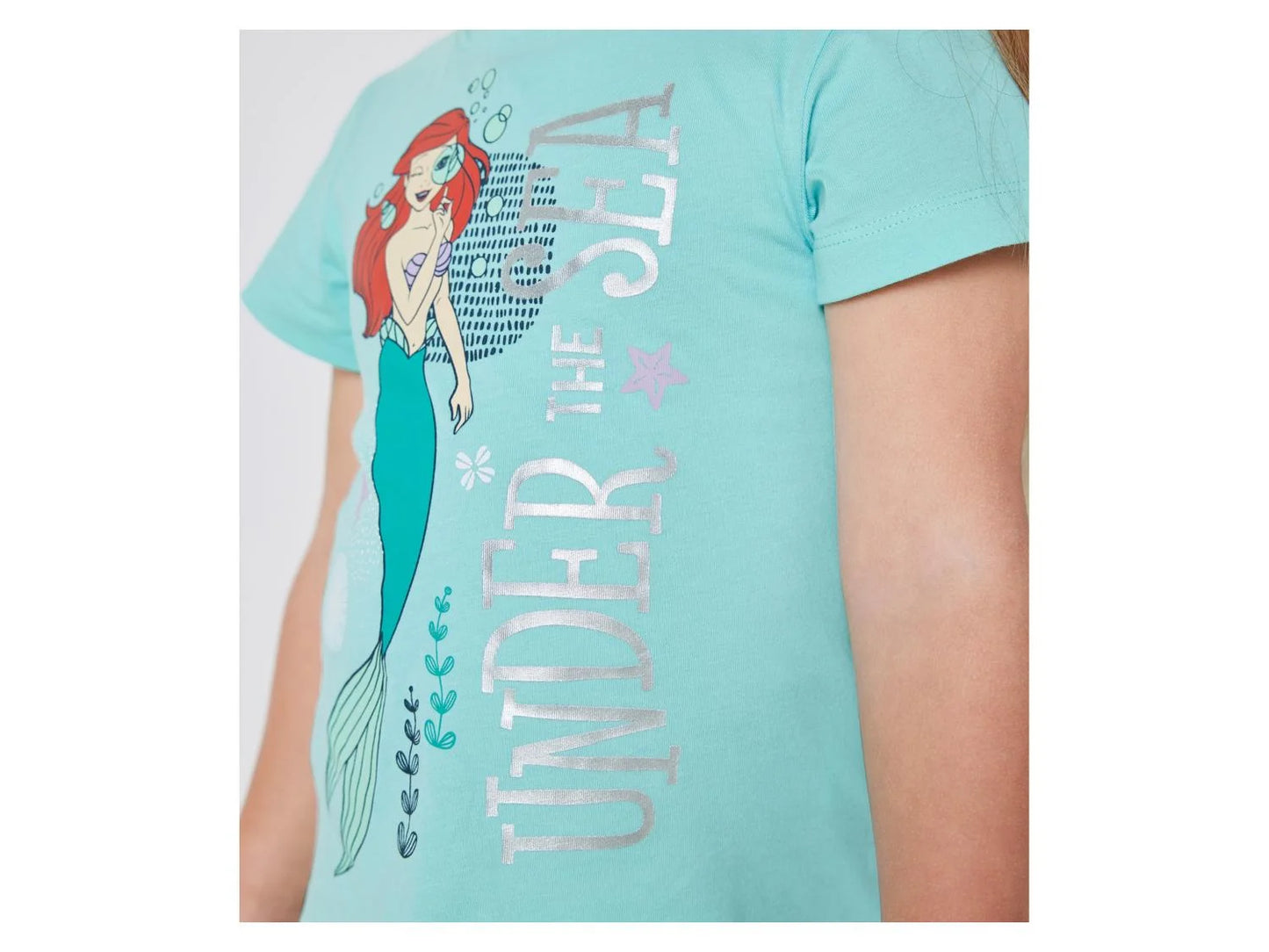 Girls' T-shirt, 2 pieces, The Little Mermaid