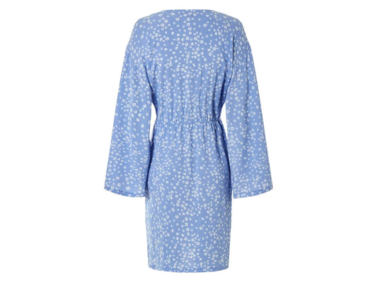 Women's wrap dress (Blue)