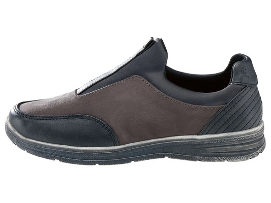 Women's casual shoes, width G, with Footflexx anti-stress shock absorber (Dark Grey)