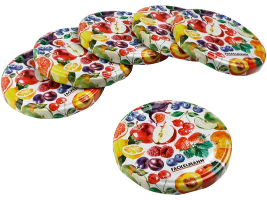 Fackelmann Twist-Off Lid Fruits (set of 10)