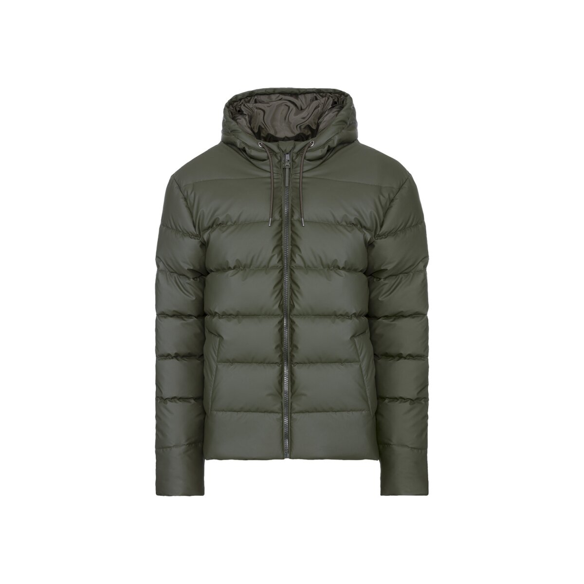 LIVERGY® Men's Puffer Quilted Jacket (khaki)