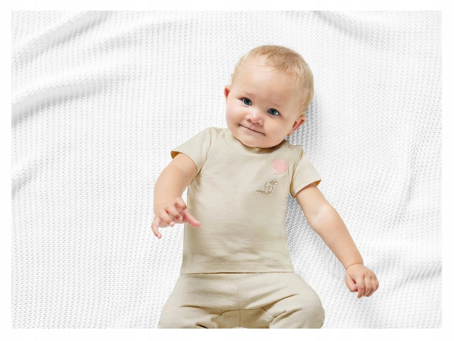Lupilu Kangaroo T-shirt (Beige)