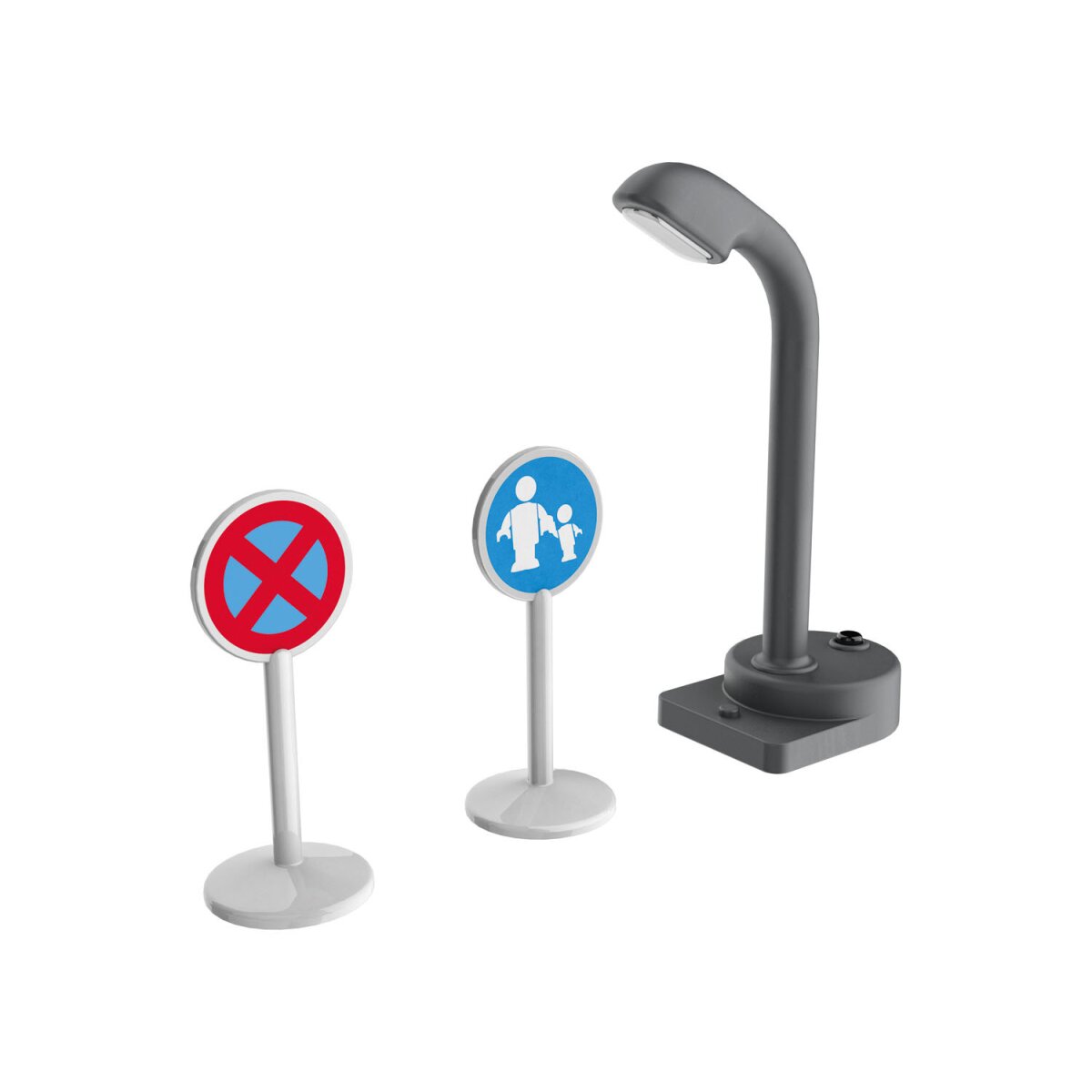 Playtive Street Light + 2 Traffic Signs Toy