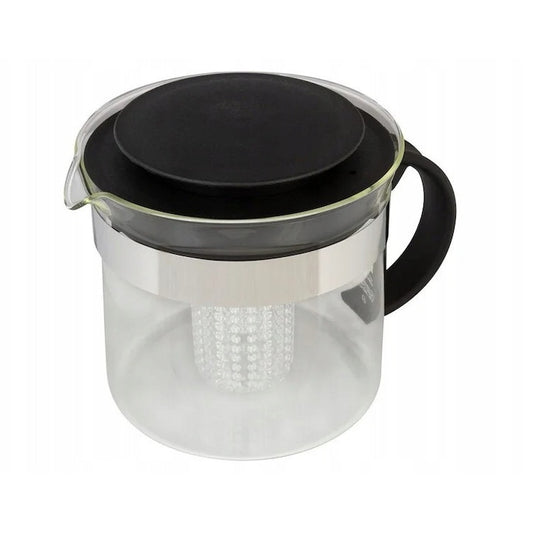 إبريق شاي Bodum® BISTRO NOUVEAU، سعة 1.0 لتر، زجاج البورسليكات، مصفاة كبيرة خالية من BPA