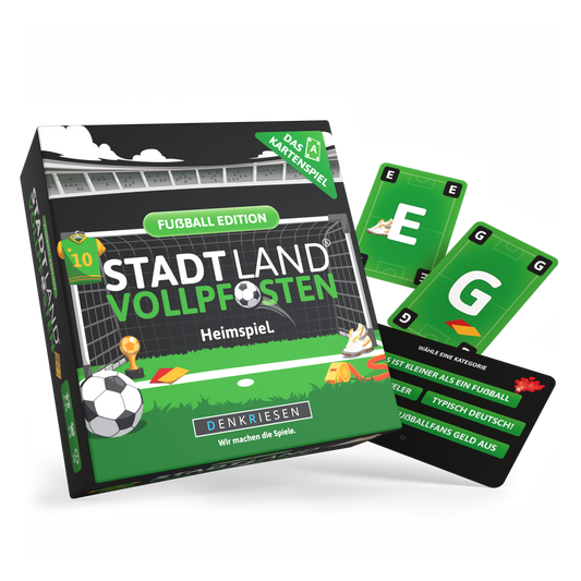 City Country Idiot® Card Game | Football Edition - Dutch
