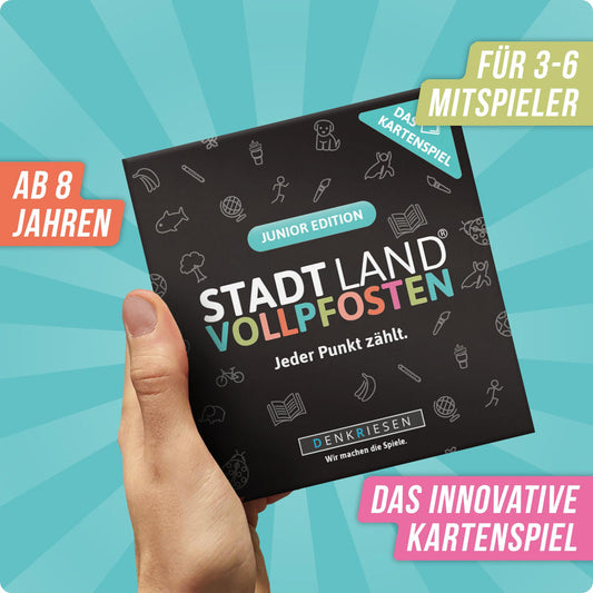 City Country Idiot® Card Game | junior edition (DUTCH)