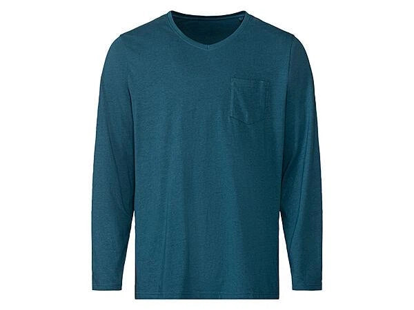 LIVERGY Men’s Long Cotton Pajamas
