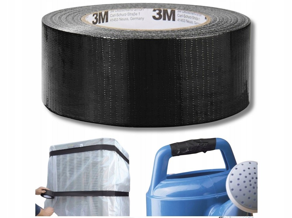 3M Duct tape black 48mm × 10m
