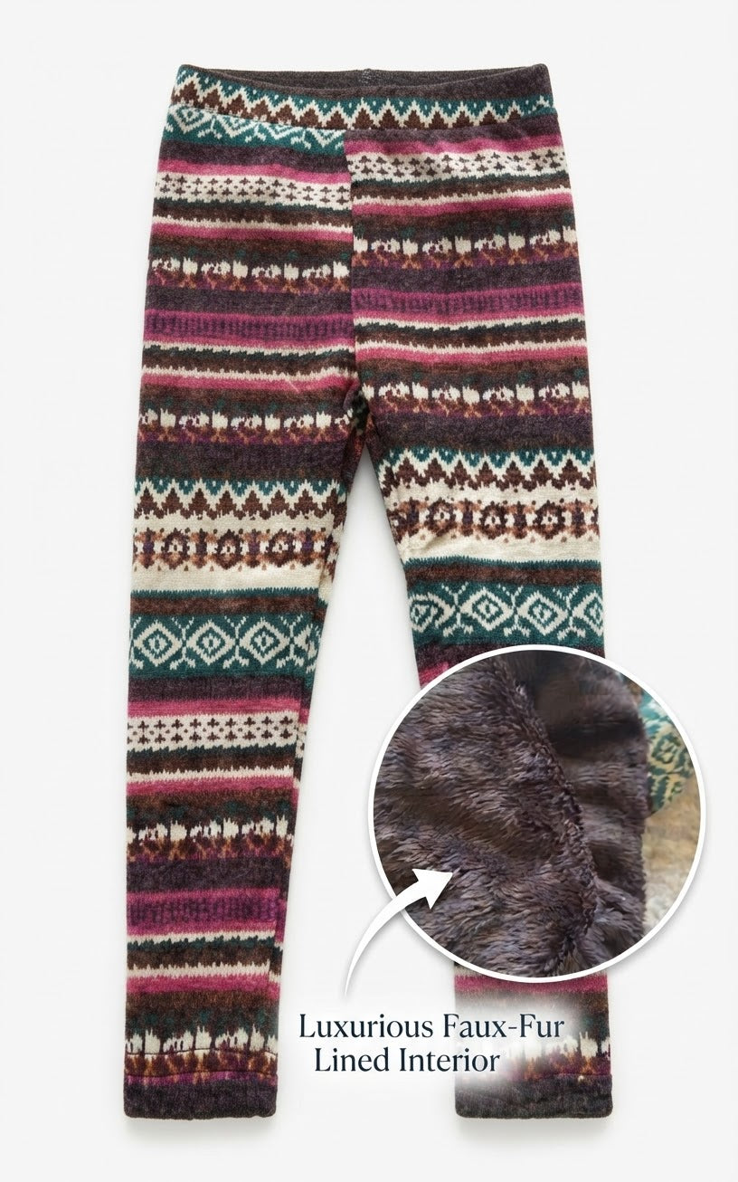 PATPAT Girls’ Thermal Leggings