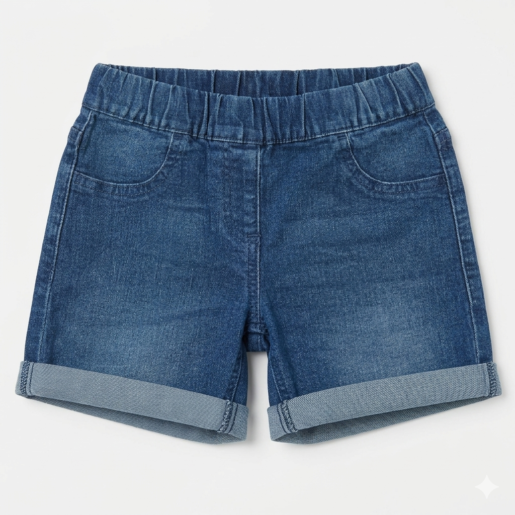 KUNIBOO Girls denim shorts