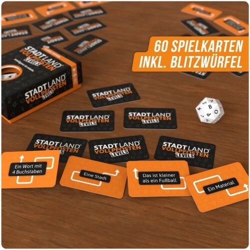 City Country Idiot® Card Game | classic edition - DUTCH